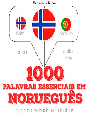 cover image of 1000 palavras essenciais em norueguês